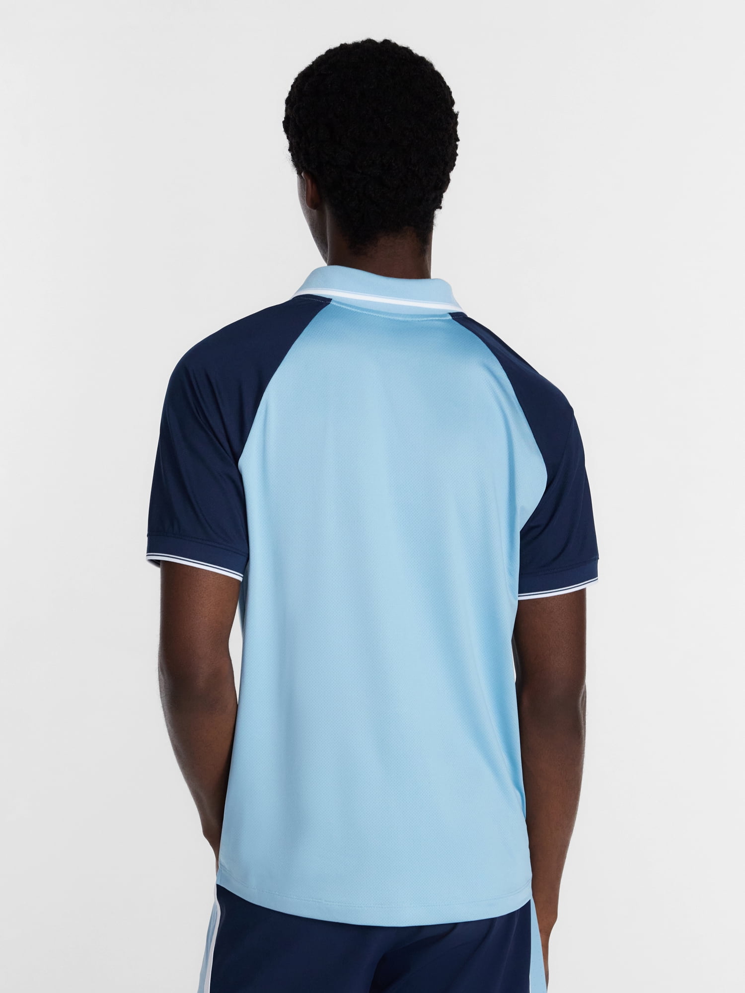 Athletic Works Men's and Big Men's Modern Tennis Polo Shirt, Sizes XS-3XL