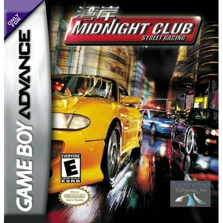 Midnight Club: Street Racing - Nintendo Gameboy Advance GBA (Best Gameboy Advance Games For Android)