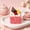 MulticolorC-C/C, variant on Simulated French Cream Cake Fake Dessert Bread Mousse Display Prop Polyurethane Food Model Store Window Showcase Home Kitchen Bedroom Decor Realistic Fake Cake Ornament for Bakery Party Shop Decor