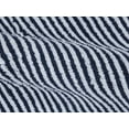 thumbnail image 3 of Mineral Spring Luxury Bath Stripe Tufted Polyester Bath Rug, Graphite Blue, 20" x 32", 3 of 7