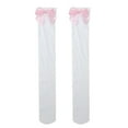 thumbnail image 2 of Holzlrgus Women's Satin Bow Stockings Thigh High Over Knee Stockings, 2 of 3