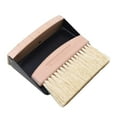 thumbnail image 5 of TISHITA Mini Broom Dustpan Set Wood Handle Multifunctional Portable Sweeping Brush Household Cleaning for Snacks Home Crevices Office black sisal bristles, 5 of 8