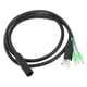 thumbnail image 1 of Cable De Conversión De Extensión De Bicicleta Eléctrica, Conector Impermeable Anti Sobrecalentamiento Cable De Extensión De Motor De Bicicleta Eléctrica Duradero De 106,5 Cm Y, 1 of 7