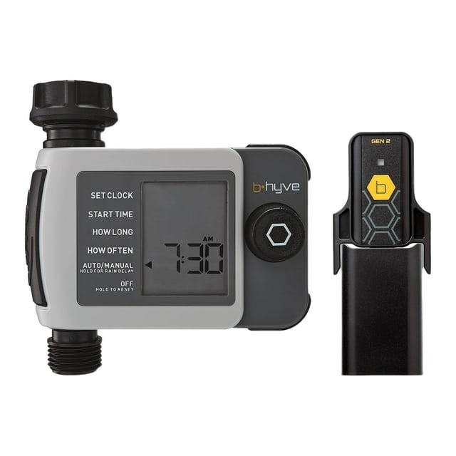 Temporizador de riego de mangueras inteligente Orbit B-hyve XD de 1 puerto con Wi-Fi