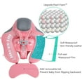 thumbnail image 2 of HECCEI Mambobaby Float with Canopy Non Inflatable Pool Swim Float, Pink, 2 of 3