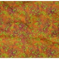 thumbnail image 4 of oneOone Cotton Poplin Twill Orange Fabric Batik Sewing Craft Projects Fabric Prints By Yard 56 Inch Wide, 4 of 4