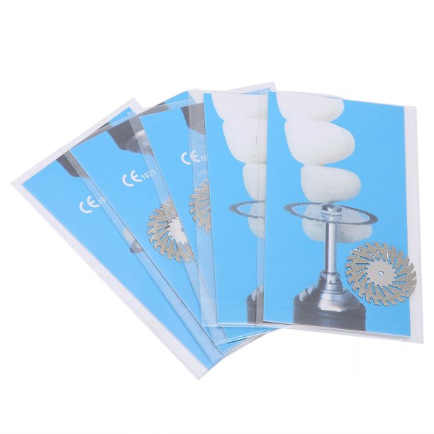 Disco dental discos dentales de doble cara discos montados discos 5 uds disco Dental discos finos montados de doble cara para corte Dental8 ANGGREK Otros