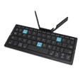 thumbnail image 1 of Foldable BT Keyboard - Cordless Portable Rechargeable Keyboard, Tri Folding Keyboard for  Tablet Phone Laptop, 1 of 7