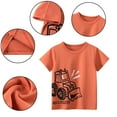 thumbnail image 6 of HAOYUNL 1-10Y Boys Summer T-Shirts for Kids Toddler,Little Boys Cartoon Short Sleeve Crew Neck T-Shirt Tops, 6 of 6