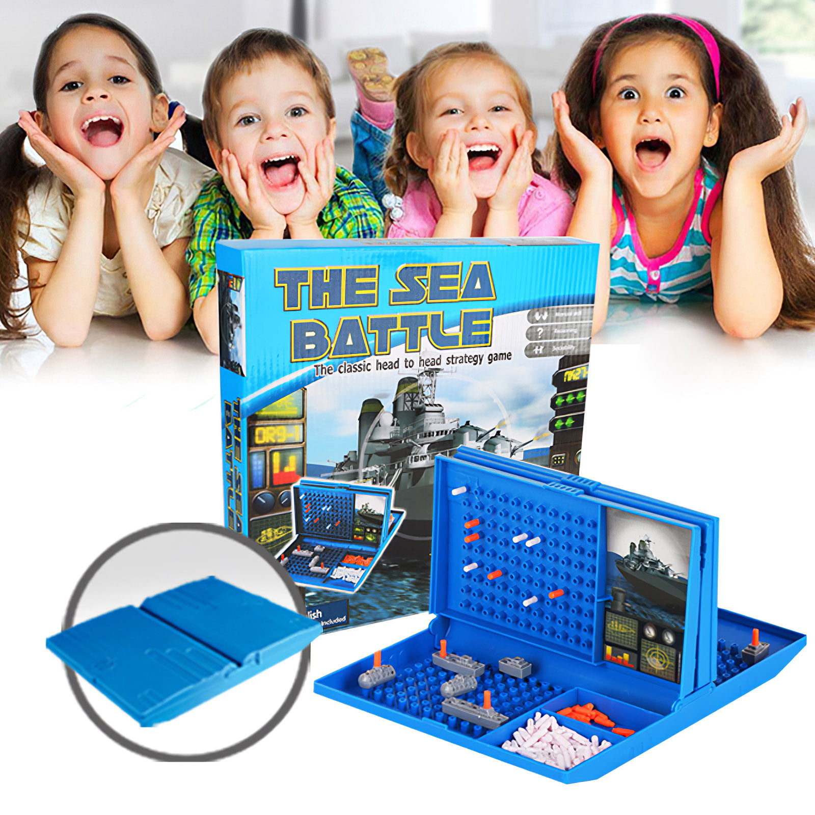 Details about   Portable Children Double Naval Battle Toy Battleship Gaming Strategy Board Game 