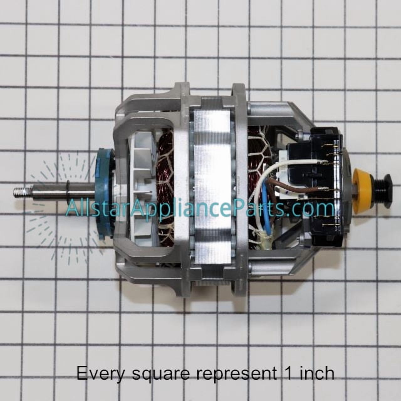 LG Dryer Drum Drive Motor With Pulley 4681EL1008A