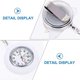 thumbnail image 2 of Retractable Hanging Watch Ly Rainbow With Second Hand Clip On Lapel Nurse Watch Glow In For Women(2pcs), 2 of 4