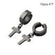 thumbnail image 5 of 5 pares de pendientes cruzados, ligeros, fáciles de llevar, estilo coreano, pendientes de gota, Clip para oreja, fiestas de Navidad, Día de San Ropa, zapatos y accesorios Miscelánea Tipo 5 Sonducket AP009692-05B, 5 of 6