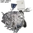 thumbnail image 2 of 1PCSLuz intermitente de cadena de luz LED - modelo enchufable 20 metros 200 luces [verde] Ormromra CPB-US-DYP895-7, 2 of 5
