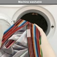 thumbnail image 6 of Cinco de Mayo Dog Crate Cover, Mexican Serape Colorful Stripes Vertical Lines Latino Design Illustration, Easy to Use Pet Kennel Cover for Medium Large Dogs, 35" x 23" x 27", Multicolor, by Ambesonne, 6 of 6