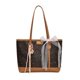 thumbnail image 5 of Bolso de mano con estampado retro de moda en contraste de color para mujer, nuevo bolso de hombro de gran capacidad para ir al trabajo y al ocio, 2025, 5 of 5