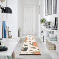 thumbnail image 4 of Yayeee Runner Rug for Bedroom 2'x6' Machine Washable Hallway Non Slip Mat, Beige Fall Leaves, 4 of 8
