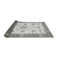 thumbnail image 2 of Ahgly Company Indoor Round Oriental Gray Traditional Area Rugs, 3' Round, 2 of 4