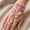 D, variant on Beaded Bracelet Kit, DIY Jewelry Beading Supplies, Craft Set for Adults