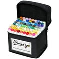 thumbnail image 2 of Bianyo Classic Series Alcohol-Based Dual Tip Art Markers Set of 2 (72 Basic Colors&72 Pastel Colors), 2 of 9
