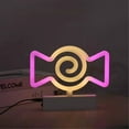 thumbnail image 1 of ICQOVD Neon LED Lights Signs Night Lights Desk Table Lamp Halloween Wall Decor, 1 of 1