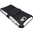 thumbnail image 5 of WHITE GRENADE GRIP RUGGED TPU SKIN HARD CASE COVER STAND FOR SAMSUNG GALAXY J3 EMERGE J327P (2017) (Sprint, Boost Mobile, Virgin Mobile), 5 of 8