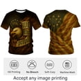 thumbnail image 3 of Rebaike We The People T-Shirt for Men Vintage Patriotic Tee USA flag Design Freedom & Heritage Graphic Shirt, 3 of 7