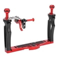 thumbnail image 4 of Dual Handle Aluminium Tray Stabilizer Rig,Dual Handle Tray Stabilizer Diving Underwater Camera Housings Tray Dual Handle Tray Stabilizer Rig Optimal Efficiency, 4 of 9