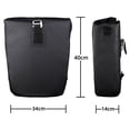 thumbnail image 4 of Mosiee 1Pcs Bike Pannier Bag 20L Waterproof Pvc Polyester Bike Saddle Bag Rear Rack Bag, 4 of 6