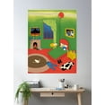 thumbnail image 2 of Bloom Theory Goodnight Moon Poster Wall Art, Modern Wall Decor, 24x36 UNFRAMED, 2 of 3