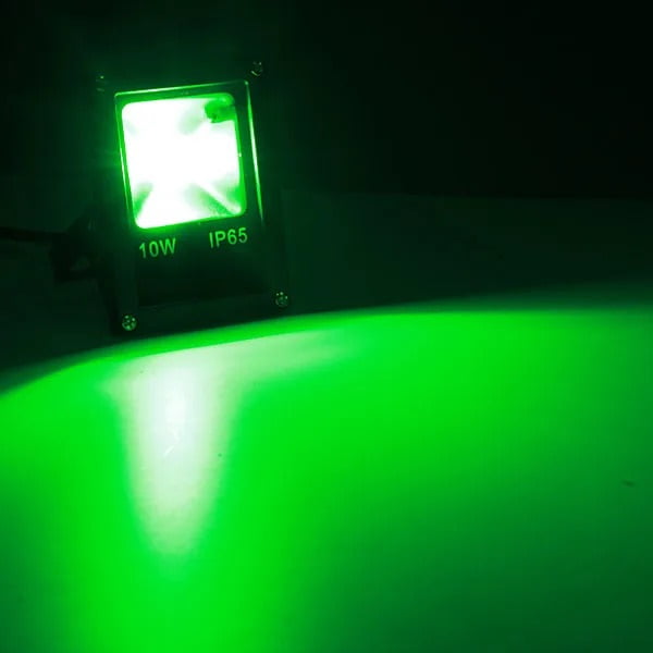 50W Lampe de Projection LED Rouge/vert/bleu/jaune Éclairage Paysager Extérieur, Haute Luminosité