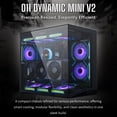 thumbnail image 2 of Maletín para ordenador LIAN LI O11D MINI V2 Flow ATX Mid-Tower negro, 2 of 9