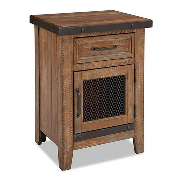 Intercon Nightstand, 1 Drawer in Canyon Brown