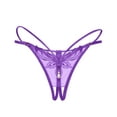 thumbnail image 2 of Purple Women's Intimates, Women Sexy Panties Lace Pants Ladies Briefs Underwear,Women's Intimates, 2 of 2