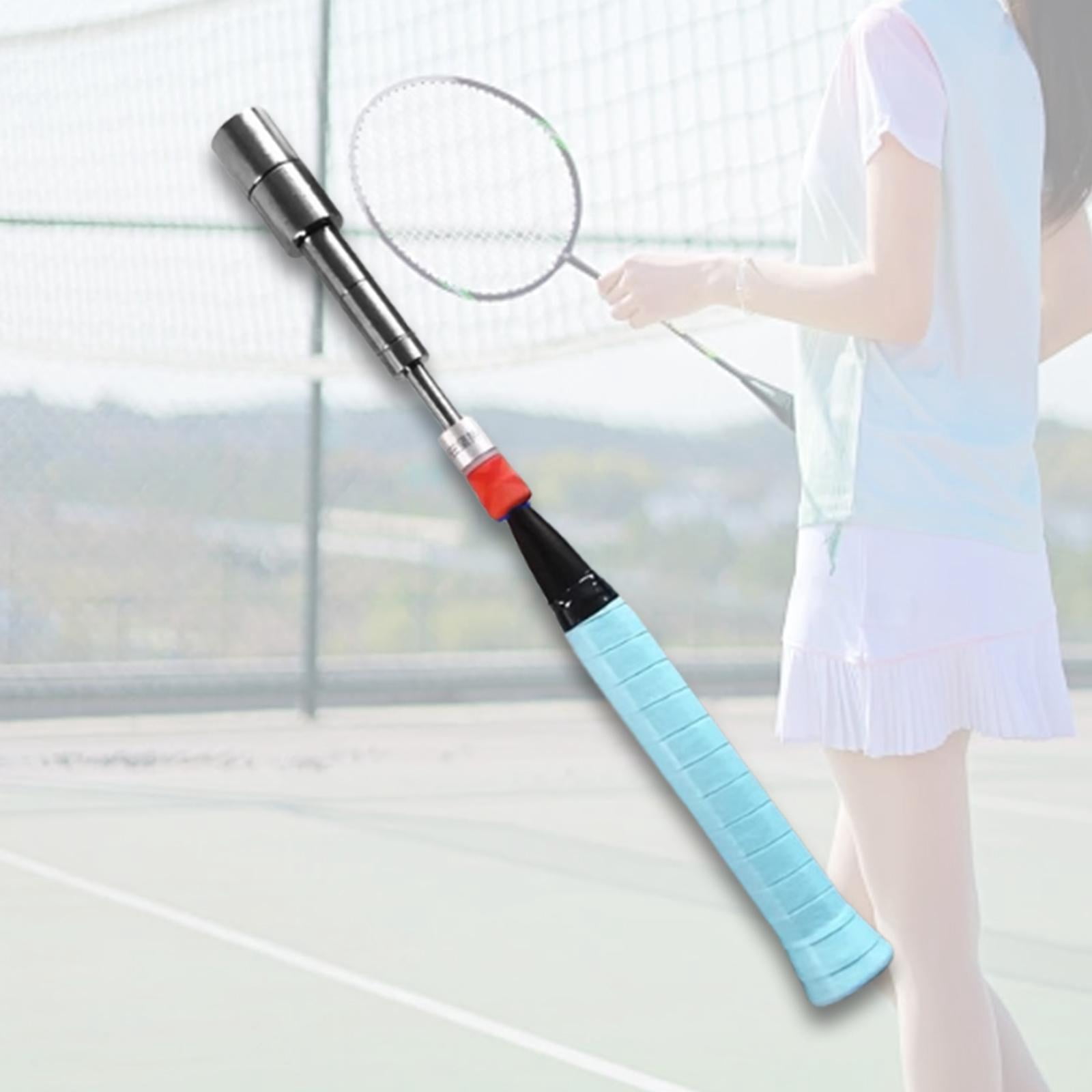 Dualoai Badminton Racket Swing Training Warm up Stick Portable Posture Correction Comfortable Grip Sound Remind Auxiliary Tool 400g