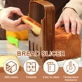 thumbnail image 6 of 4 Pcs Bread Bake Slicer Cutter,Foldable Compact Bread Slicing Guide,Kitchen Accessories,Bread Machine for Homemade Bread Bagel Loaf Sandwich, 6 of 10