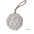 thumbnail image 4 of Holiday Time White Pinecone Ornament, 4 of 4
