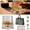 Style D, variant on 360° Spinning Crystal Whiskey Glasses, Heavy Base Old Fashioned Rotating Bourbon Tumbler, Unique Bar Accessories Men Gift