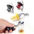 thumbnail image 3 of Tapón de botella de vino de silicona creativo, tapón de vino tinto, tapón de botella de vino presionado manualmente, tapa de botella de vino sellada y a prueba de fugas, ocho piezas, 3 of 5