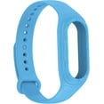 thumbnail image 2 of KOMI Soft Silicone Bands with Bumper Case Compatible with Xiaomi Mi Band 9,Sport Strap with Protective Cover Replacement for Xiaomi Mi Band 9 Smartwatch Blue, 2 of 4