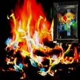 thumbnail image 1 of Paquetes que cambian de color de fuego de llamas de fiesta suministros divertidos para fiestas de fogatas y chimeneas, 1 of 8
