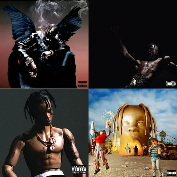 Birds In The Trap Sing Mcknight (Pa) & Utopia (X) & Rodeo (Exp) & Astroworld [CD Bundle]