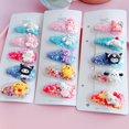 thumbnail image 3 of New children's hair accessories baby hairpin cute cartoon Sanrio quicksand clip hairpin BB broken hair bangs clip women, 3 of 5