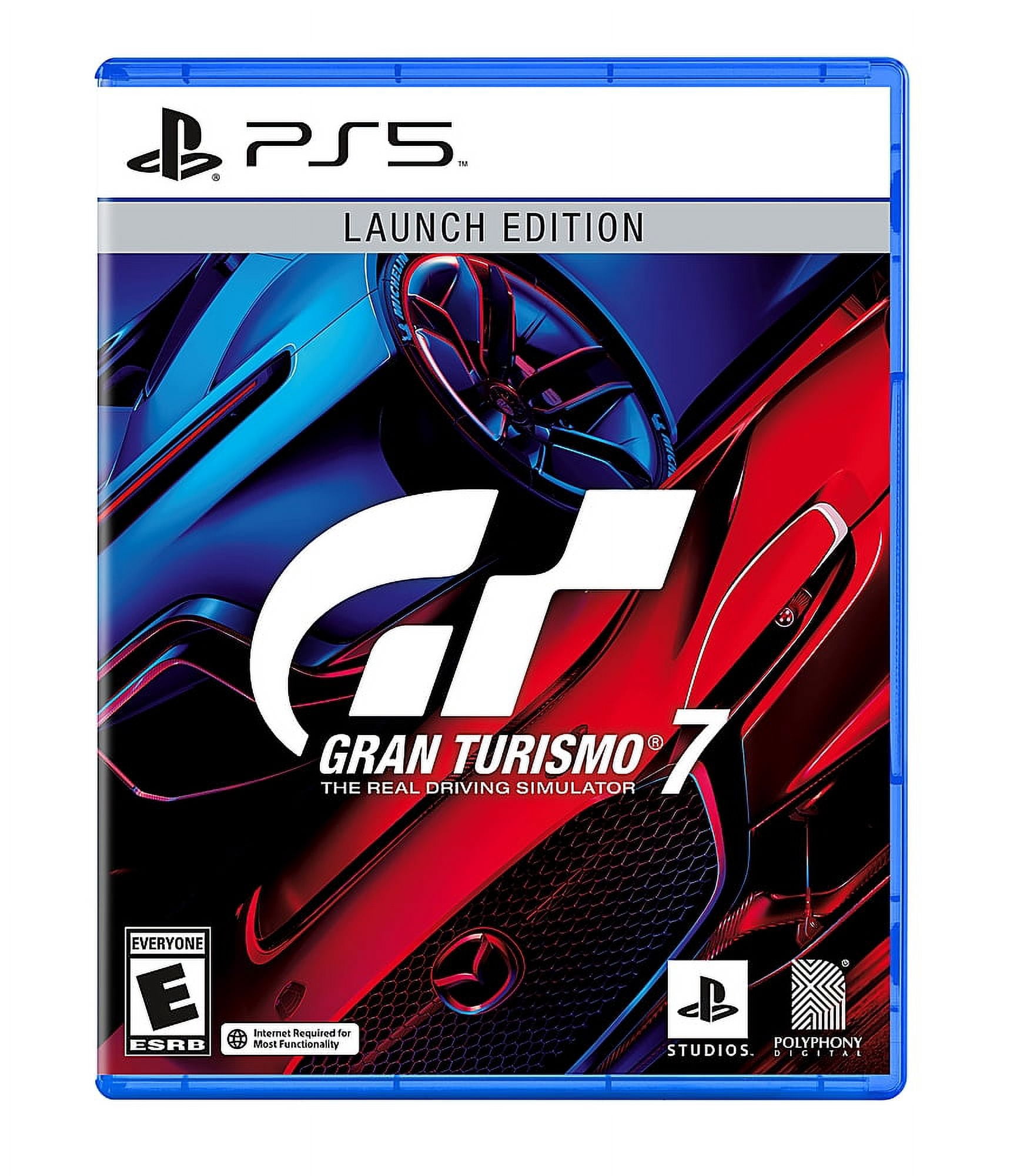 PlayStation 5 Slim Disc 3TB SSD Edition Bundle with Gran Turismo 7 and C-Gamers Dual-Controller Charger - PS5, White