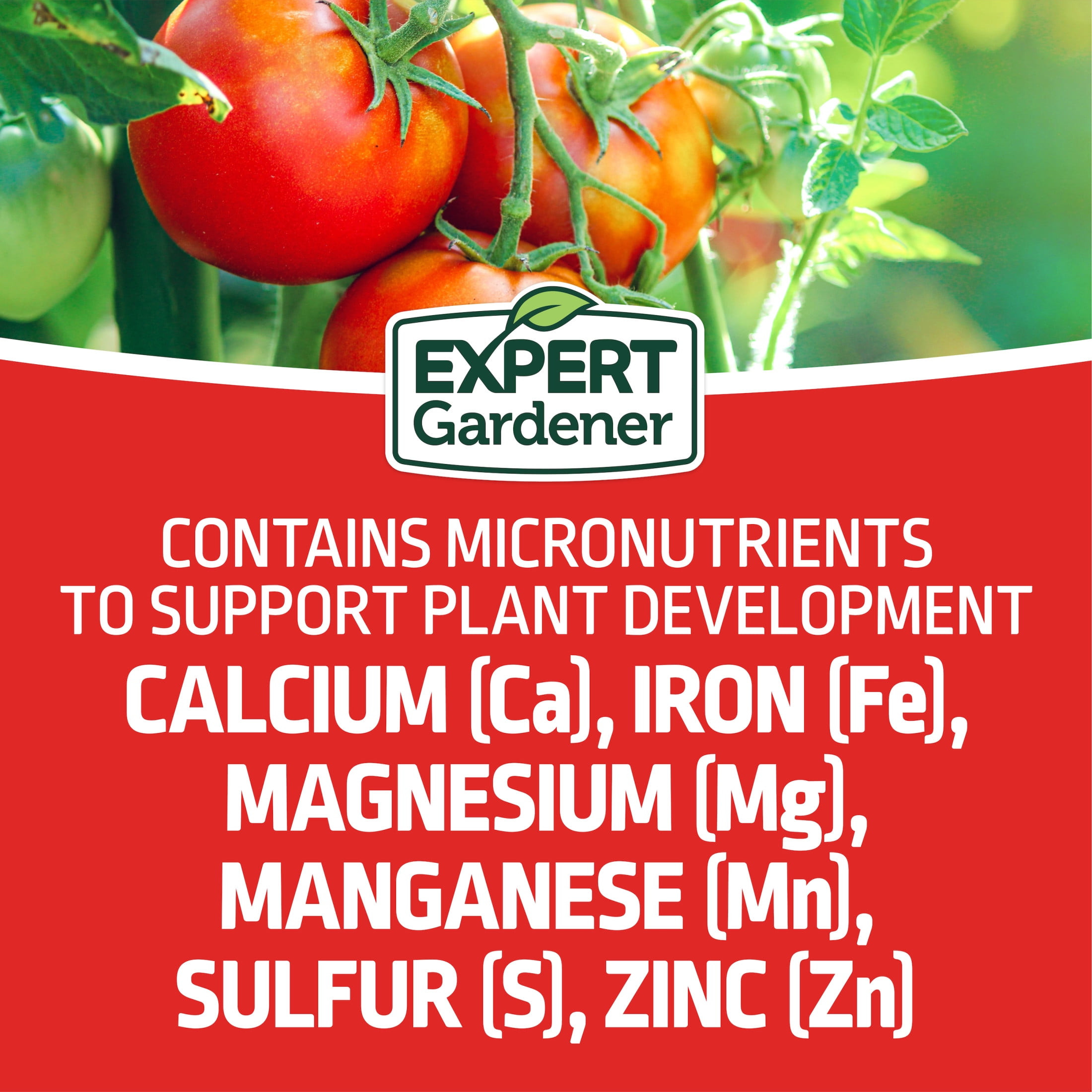 Expert Gardener Tomato and Vegetable Garden Plant Food Fertilizer 12-10-5,  8 lb, NPK with Micronutrients - Walmart.com