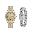 thumbnail image 1 of Reloj De Pulsera Plateada con Diamantes y Pulsera plata Lab.G  Reloj De Pulsera, 1 of 4
