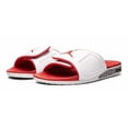 thumbnail image 1 of MENS N I-K-E Jo r-dan HYDRO III 3 RETRO WHITE RED CEMENT SLIDES SANDALS - Size 11, 1 of 6