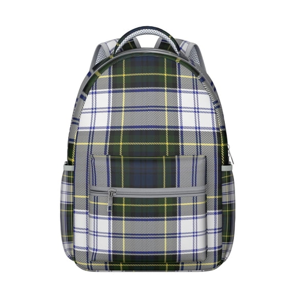 Geometric Shapes Textured Print Backpack, Laptop Bookbag for School College Work, Large Capacity Daypack with Pockets, Ideal Gift for Students