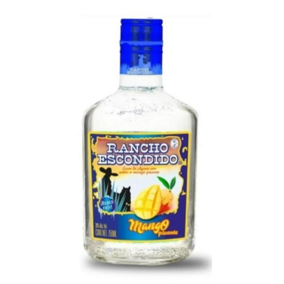 Paquete de 3 Licor de Agave Rancho Escondido Mango Pican 750 ml Rancho Escondido Paquete de 3