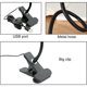 thumbnail image 5 of Luz de lectura con clip NQ USB para cama 3 modos de color plata, 5 of 5